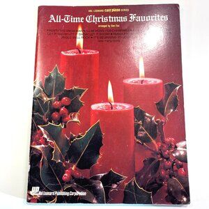 Play and SING!  All-Time Christmas Favorites Hal Leonard Easy Piano Series